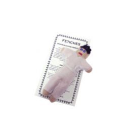 Muñeco Hombre Blanco Fetiche Vudu